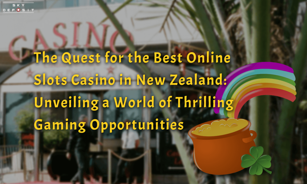 The Quest for the Best Online Slots Casino in New Zealand