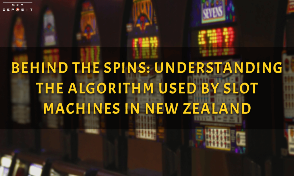 Behind the Spins Understanding the Algorithm Used by Slot Machines in New Zealand
