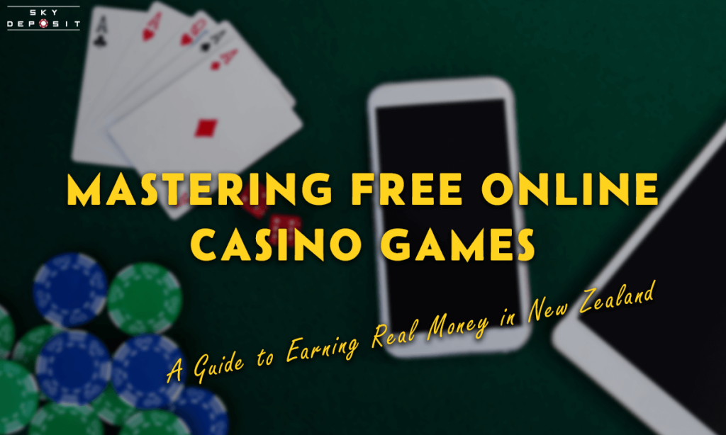 Mastering Free Online Casino Games A Guide to Earning Real Money in New Zealand