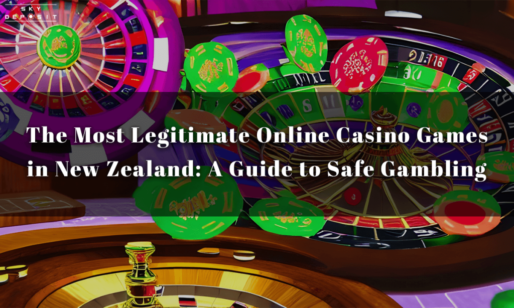 The Most Legitimate Online Casino Games in New Zealand A Guide to Safe Gambling