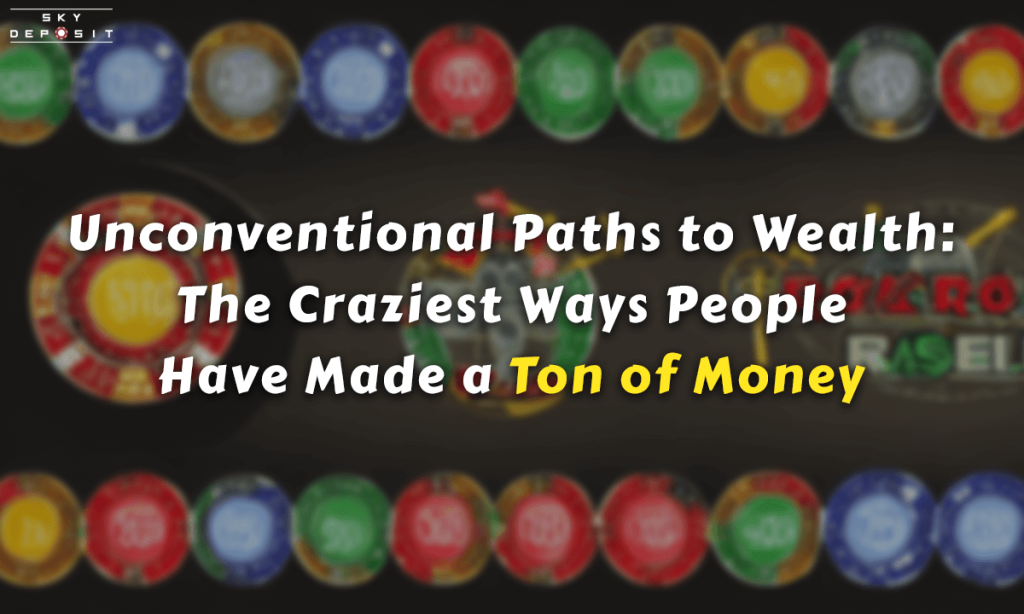 Unconventional Paths to Wealth The Craziest Ways People Have Made a Ton of Money