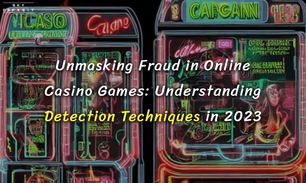 Unmasking Fraud in Online Casino Games Understanding Detection Techniques in 2023