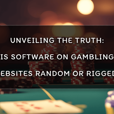 Unveiling the Truth: Is Software on Gambling Websites Random or Rigged?