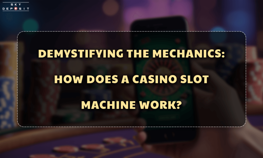 Demystifying the Mechanics How Does a Casino Slot Machine Work
